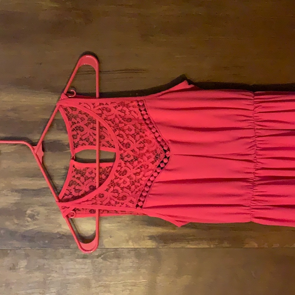 Small IZ byer coral dress